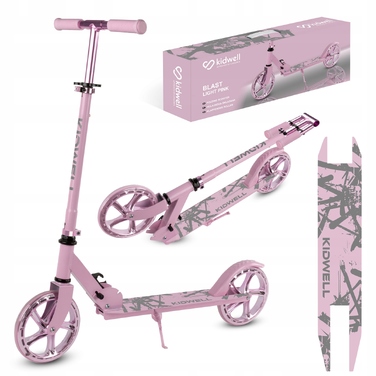 Дитячий самокат Kidwell BLAST, рожевий, 2 колеса