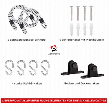 Набір боксерських мішок AQF: боксерський мішок, мішок-груша, шкіряний, для тренувань, професійний, чорно-білий