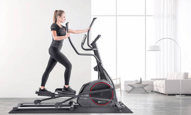 Орбітрек електромагнітний Hop-Sport HS-095CF Prizm сірий