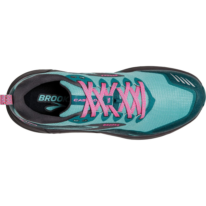 Brooks Cascadia 16: жіночі трейлраннінгові кросівки, 37.5 EU, блакитно-рожеві