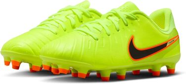 Кросівки футбольні NIKE Legend 10 Academy FG/MG для дітей (38 EU, Volt Black)