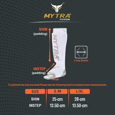 Захисні шингарди Mytra Fusion для кікбоксингу, MMA, муай-тай, карате, кросфіту, боксу, розмір S/M, чорні
