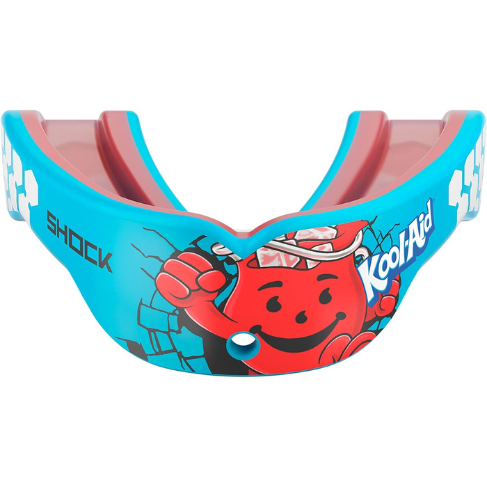 Захисник для рота Shock Doctor Gel Max Power з ароматом Kool-Aid Tropical Punch, для футболу, хокею, баскетболу, лакросу, підлітків та дорослих