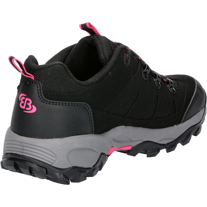 Черевики трекінгові Brütting Mount Hunter Low Unisex (37 EU, Чорний Рожевий)