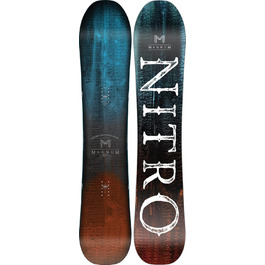 Сноуборд Nitro Magnum Wide 159 см для великих ніг, універсальний, фрірайд/фрістайл, мультиколір