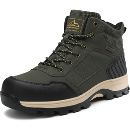 Чоловічі зимові черевики ARRIFIO BELLO: зимові черевики, вандер-черевики, трекінг черевики, утеплені, з антиковзанням, розмір 41-46, колір зелений