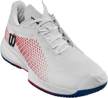 Тенісні кросівки Wilson KAOS Swift 1.5 для чоловіків (47 1/3 EU, білий, синій, червоний)