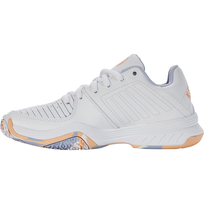 Тенісне взуття K-Swiss Court Express Omni для дівчаток (37 EU, білий, Heather Peach Fuzz)