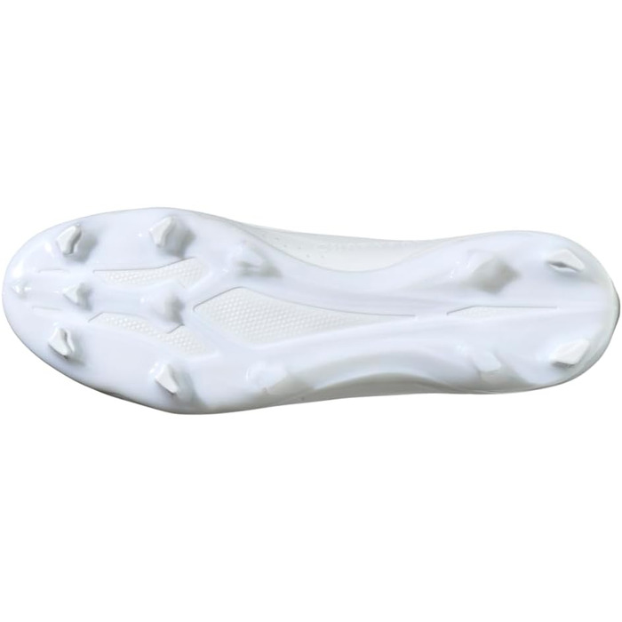 Кросівки футбольні adidas X Crazyfast.3 FG для гри на твердому ґрунті, Cloud White/Power Blue/Red, розмір 12.5 (жіночий) / 11.5 (чоловічий)