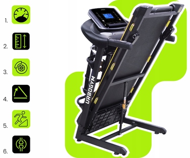 Електрична бігова доріжка Urbogym V550M (до 130 кг)