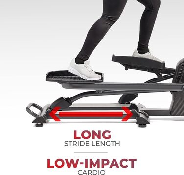 Еліптичний тренажер Sunny Health & Fitness SF-E3889SMART з інтелектуальним керуванням