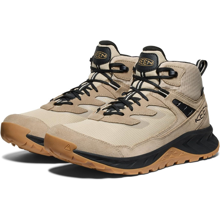 Чоловічі трекінгові черевики KEEN Hightrail Mid Waterproof, 43 EU, Brindle Oak Buff