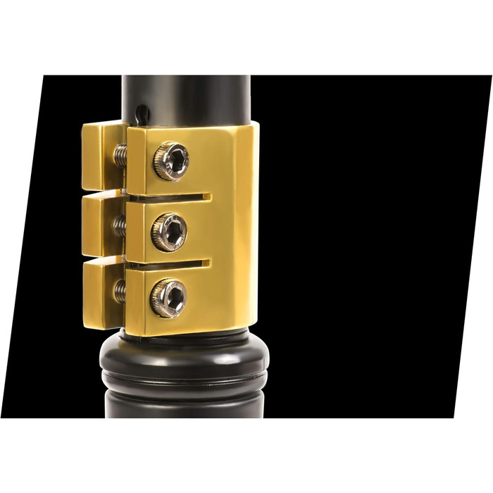 SOKE Stunt Scooter PRO: трюковий самокат для дорослих та дітей, ABEC 9 підшипники, чорно-золотий, вантажопідйомність 100 кг