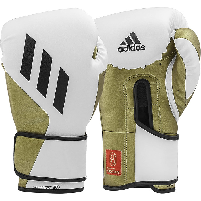 Боксерські рукавички Adidas Speed Tilt 350 на липучці, з інноваційною технологією TILT®, виготовлені зі 100% екологічної кактусової шкіри