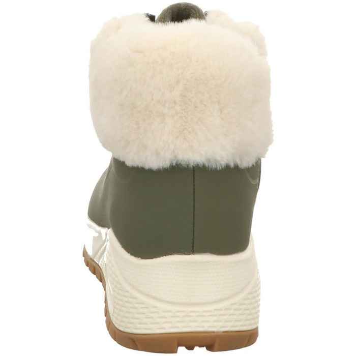 Черевики-кросівки Skechers Street UNO Rugged Fall Air, оливковий колір, штучне хутро, 40 EU