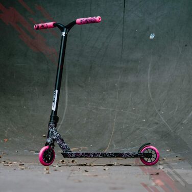 Трюковий самокат Root Industries Type R Pink Splatter, універсальний, для дорослих і підлітків