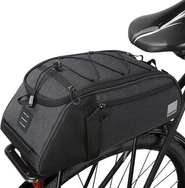 Велосипедна сумка HOMPER 8 л — сідельна, багажна, рюкзак, бокова, для MTB і шосейних велосипедів
