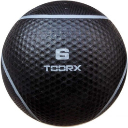Медичний м'яч Toorx 6 кг, діаметр 24 см, фітнес, тренування