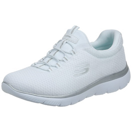 Кросівки жіночі Skechers Summits White/Silver (39 EU) - Дихаюча сітка