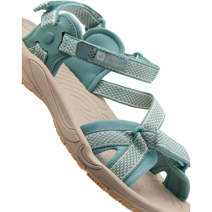 Жіночі сандалії Jack Wolfskin Lakewood Ride, розмір 38 EU, колір Soft Jade