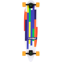 Лонгборд Long Island 13A Rainbow Bars 8.95x39.84 дюйма, комплектний скейтборд