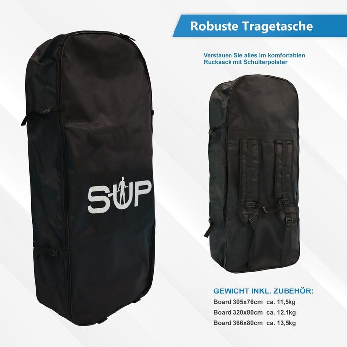 Надувний SUP Board 24MOVE® з аксесуарами: для йоги, серфінгу, дітей та дорослих, 366x80см, помаранчевий