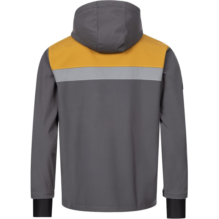 Чоловіча софтшеллова куртка Rock Creek H-292 (XL, Антрацит) для активного відпочинку