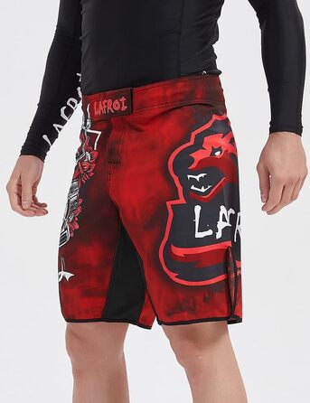 Боксерські шорти для MMA та крос-тренінгів LAFROI Warrior з кишенею та шнурком, чоловічі, розмір M