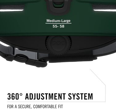 Велосипедний шолом POC Obex MIPS XS-S 51-54 см зелений матовий