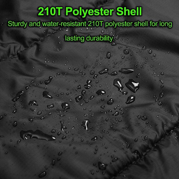 Спальний мішок Baumwoll-Flanell для дорослих, 100% бавовняний, для кемпінгу, піших прогулянок, подорожей з рюкзаком, легкий, 3-4 сезони (Чорний/Червоний, 2.8 кг)