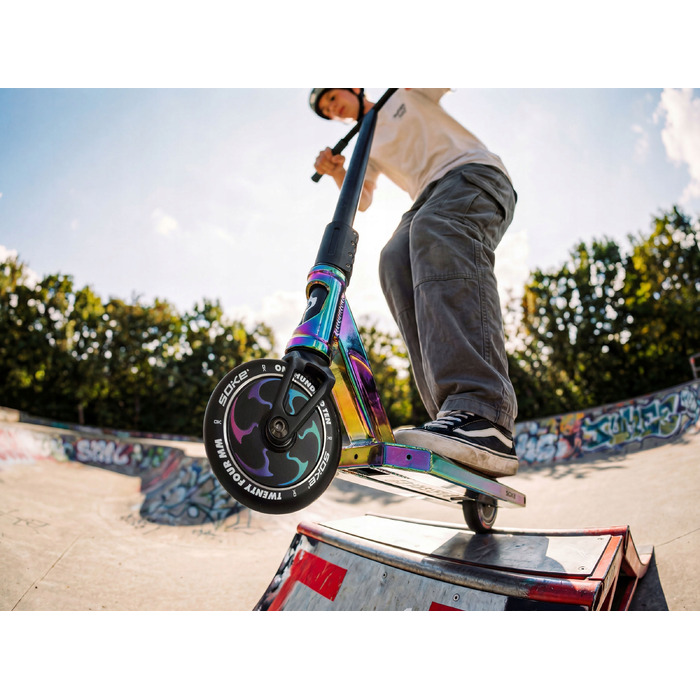 Трюковий самокат SOKE BOX kameleon SCS ABEC-9 HOLLOW CORE 110