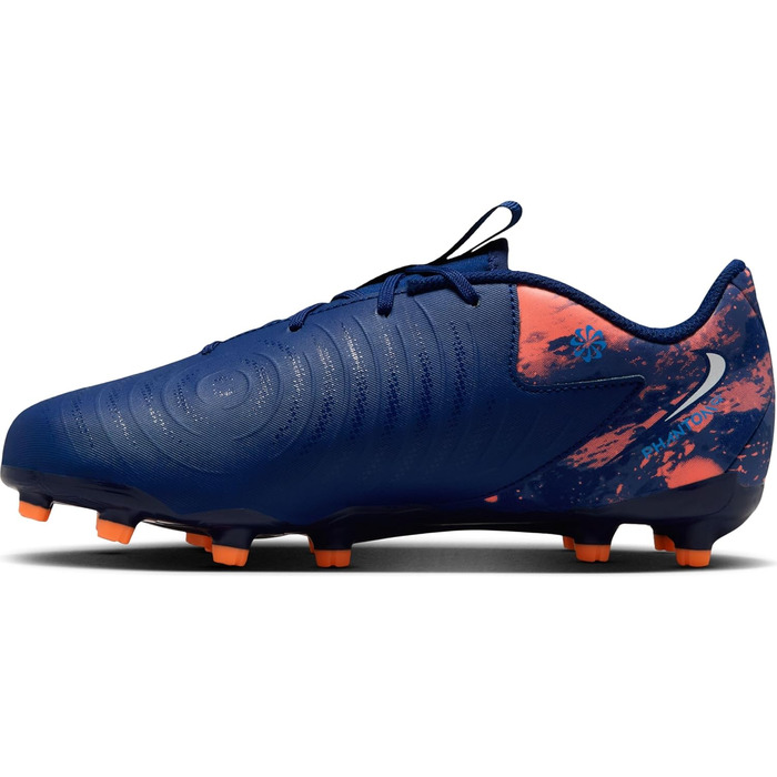 Футбольні бутси Nike Jr. Phantom GX 2 Academy Erling Haaland TF для дітей, Blue Void Chrome, 36 EU (HF1608)