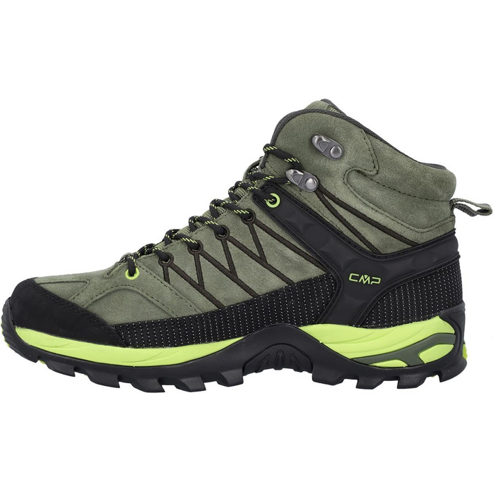 Чоловічі трекінгові черевики CMP Rigel Mid Wp 45 EU Kaki Acido