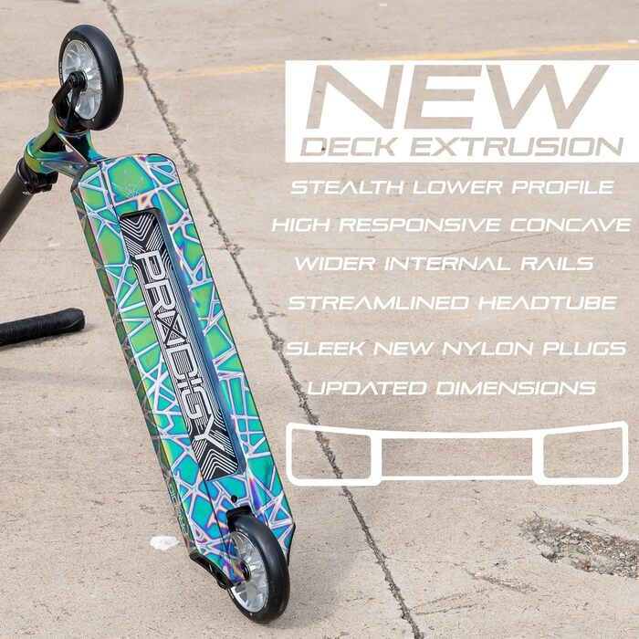 Скутер Blunt Prodigy X Pro - професійний для трюків, масловий колір