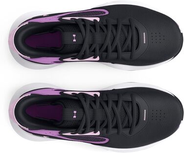 Кросівки баскетбольні Under Armour Ua Lockdown 6 для дітей (27.5 EU, чорний)