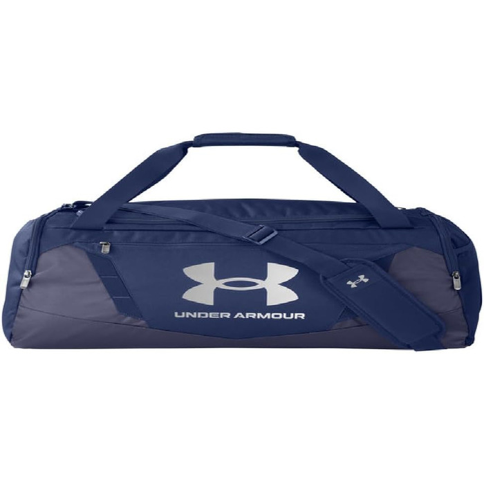 Спортивна сумка Under Armour Undeniable 5.0 Small (40L) сіра/темно-синя/біла