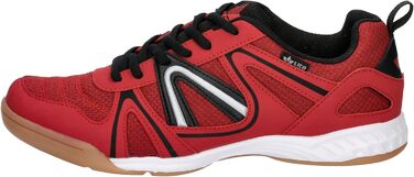 Зал спортивний взуття Lico Unisex Fit Petrol Türkis (46 EU, Rot Schwarz)