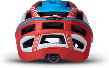 Велосипедний шолом Moto Helmets® для дорослих і підлітків, унісекс, розміри M та L, легке відкривання, регулювання по голові