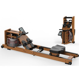 Гребний тренажер Kitopa RW719-50 з водою, для дому, з Bluetooth, Kinomap (30 днів)