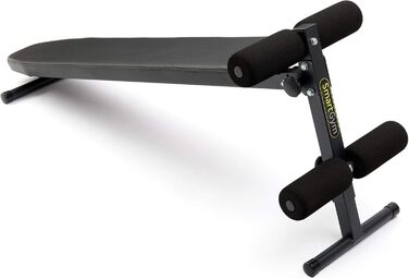 Лава для преса та гантелей Marbo Sport SmartGym SG-15, чорна, тренажер для преса