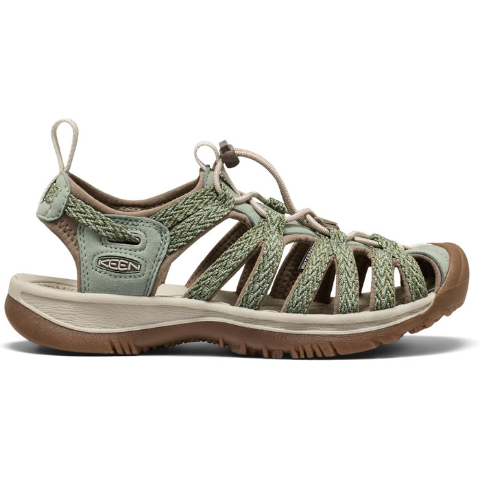 KEEN Whisper Sportsandalen - жіночі спортивні сандалі з закритим носком (40 EU, Lily Pad)