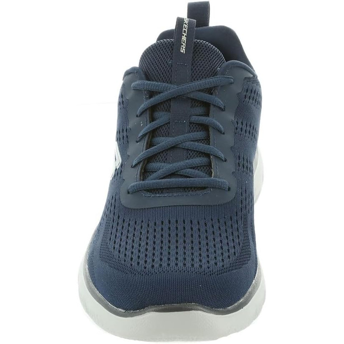 Чоловічі кросівки Skechers Arch Fit Waveport Navy Mesh Gray Trim, 48.5 EU