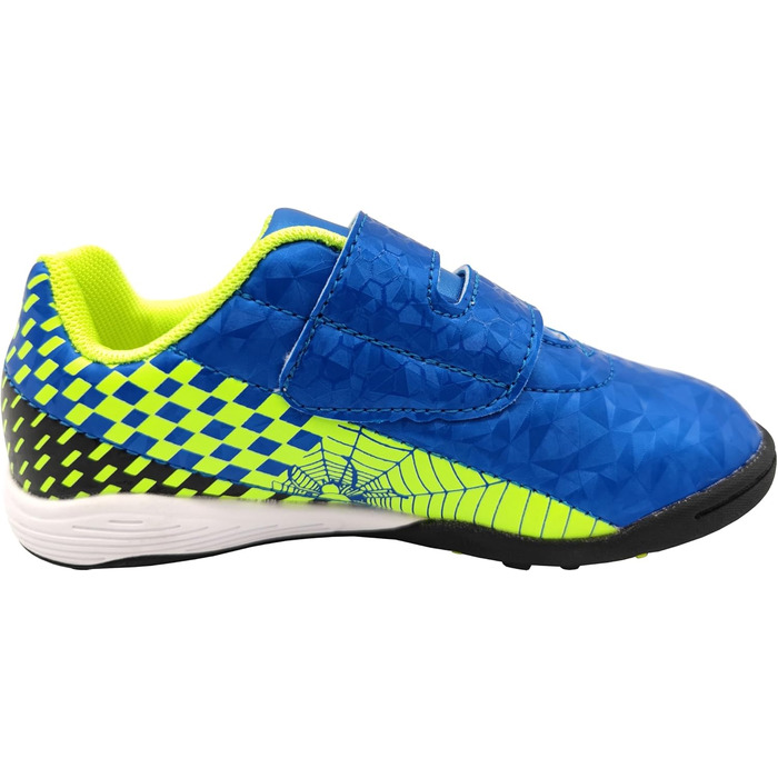 Дитячі футбольні бутси для гри на траві, унісекс, синій, розмір 23-27 EU