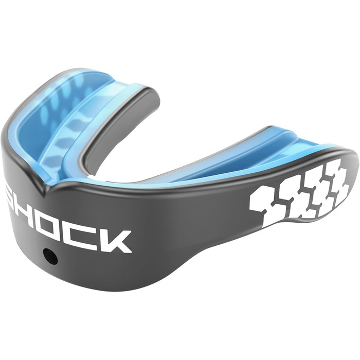 Капа Shock Doctor Gel Max для підлітків, універсальна, вуглецева