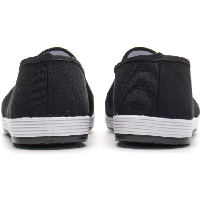 Тай-чи взуття, традиційне китайське кунг-фу взуття з тенту, старі пекінські взуття для бойових мистецтв, чорна гумова підошва, унісекс 38 EU