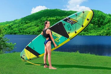 SUP дошка Bestway Hydro-Force Freesoul Tech 340x89x15 см, комплект для турингу