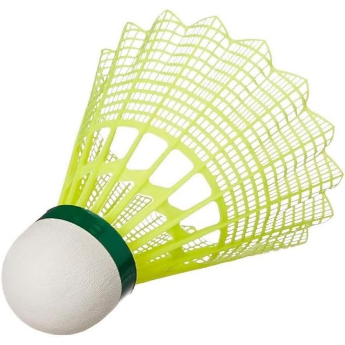 Бадмінтонні воланчики Yonex Mavis 350, 30 шт. (зелено-білі), Nylon, повільний політ
