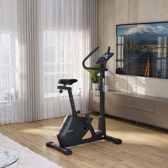 Велотренажер Hop-Sport HS-4500H Creft електромагнітний чорний