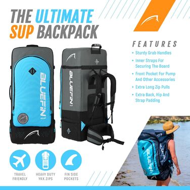 Надувний  SUP-борд Bluefin Cruise 10'8: для дорослих, з аксесуарами Sunburst Orange