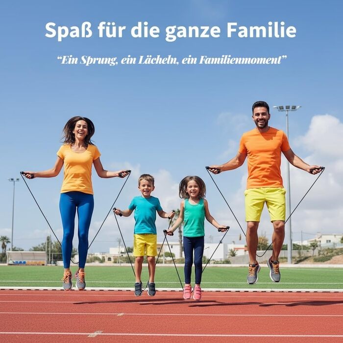 Стрибкове канат для дорослих та дітей - для фітнесу, кросфіту, спорту, боксу та відпочинку - регульований, червоний